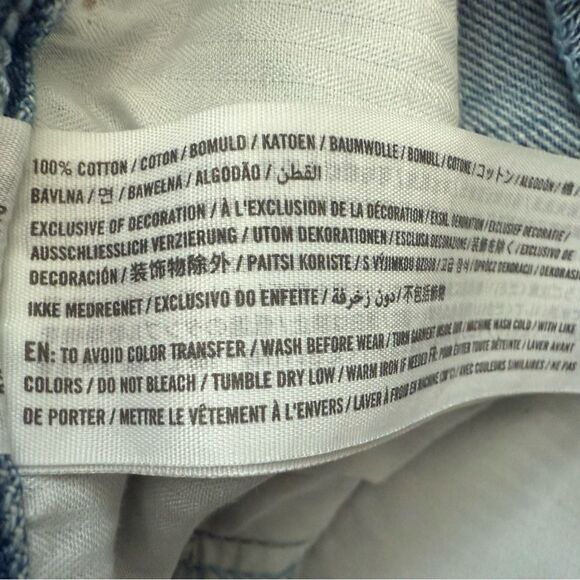 Hollister Women’s Light Blue Denim Mini Skirt Women’s Size 5 - Picture 10 of 12